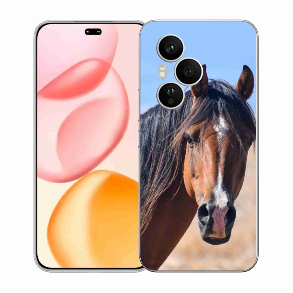 Gelový kryt mmCase na Honor 400 Pro - klidný kůň
