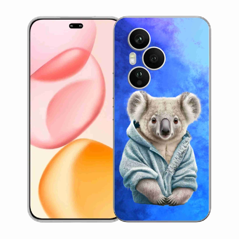 Gelový kryt mmCase na Honor 400 Pro - koala ve svetru