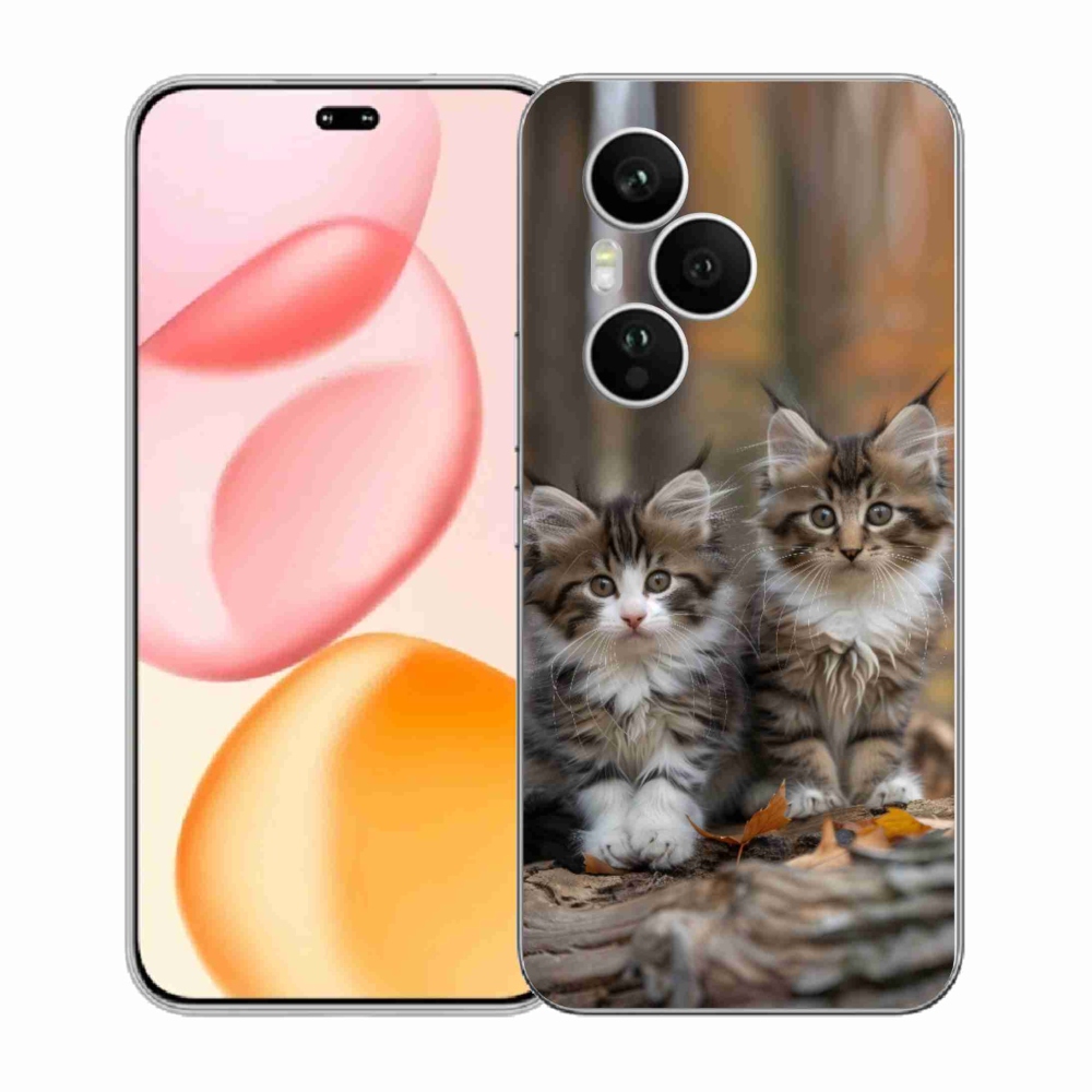 Gelový kryt mmCase na Honor 400 Pro - kočičí duo 3