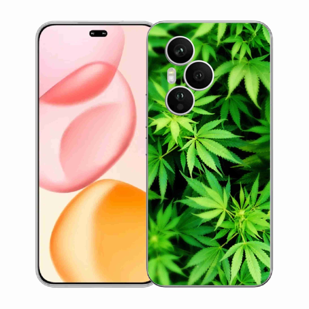 Gelový kryt mmCase na Honor 400 Pro - konopí 3