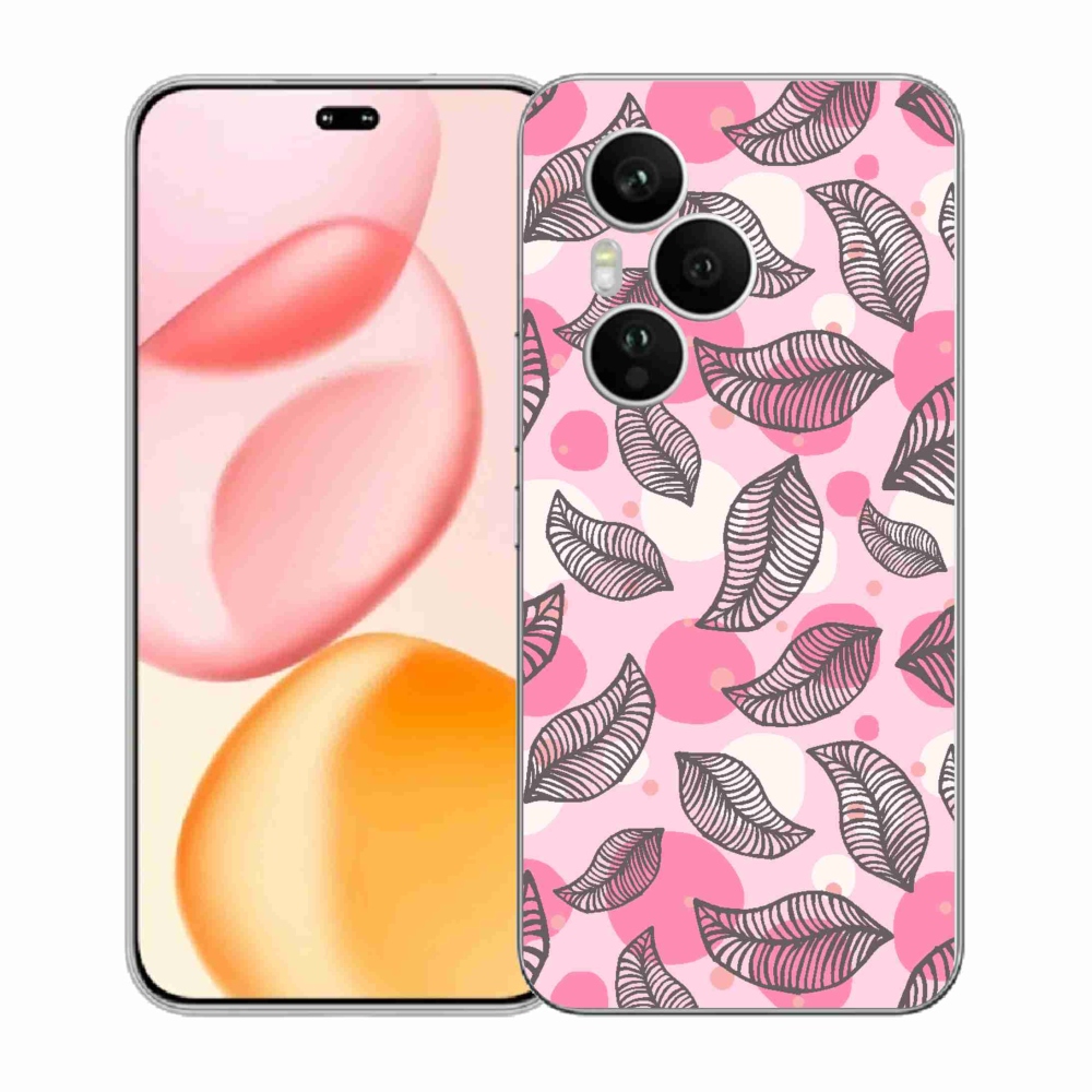 Gelový kryt mmCase na Honor 400 Pro - kreslené padající listy