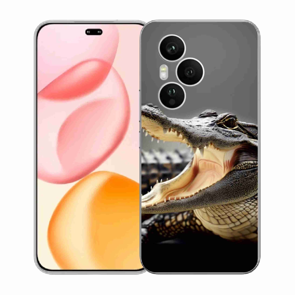 Gelový kryt mmCase na Honor 400 Pro - krokodýl