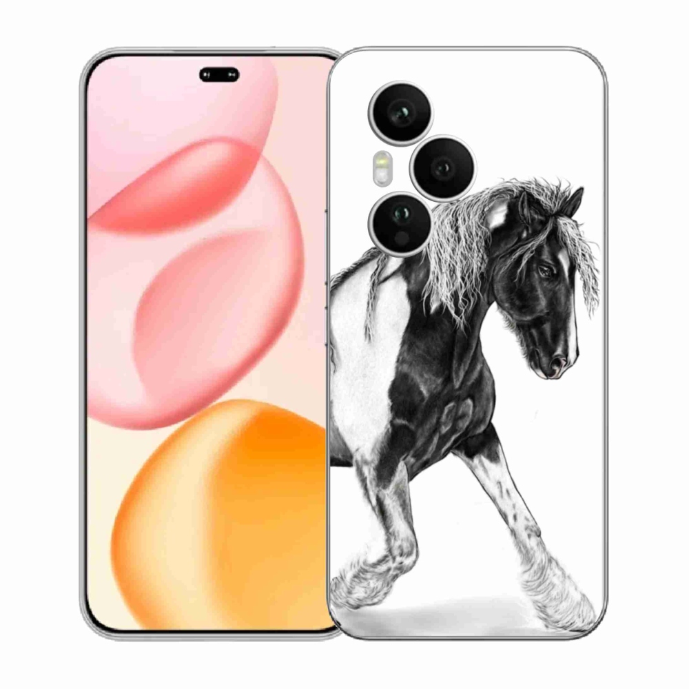 Gelový kryt mmCase na Honor 400 Pro - kůň