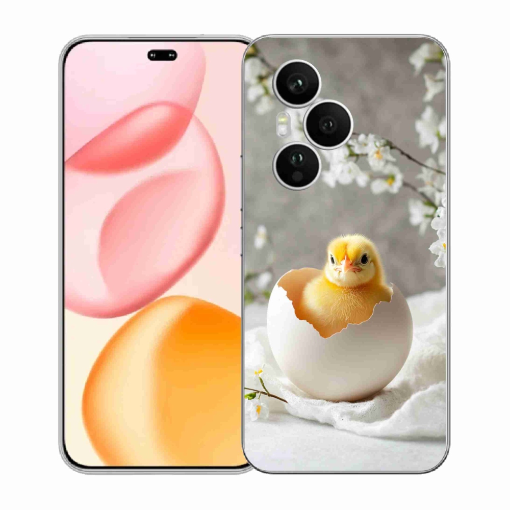 Gelový kryt mmCase na Honor 400 Pro - kuřátko