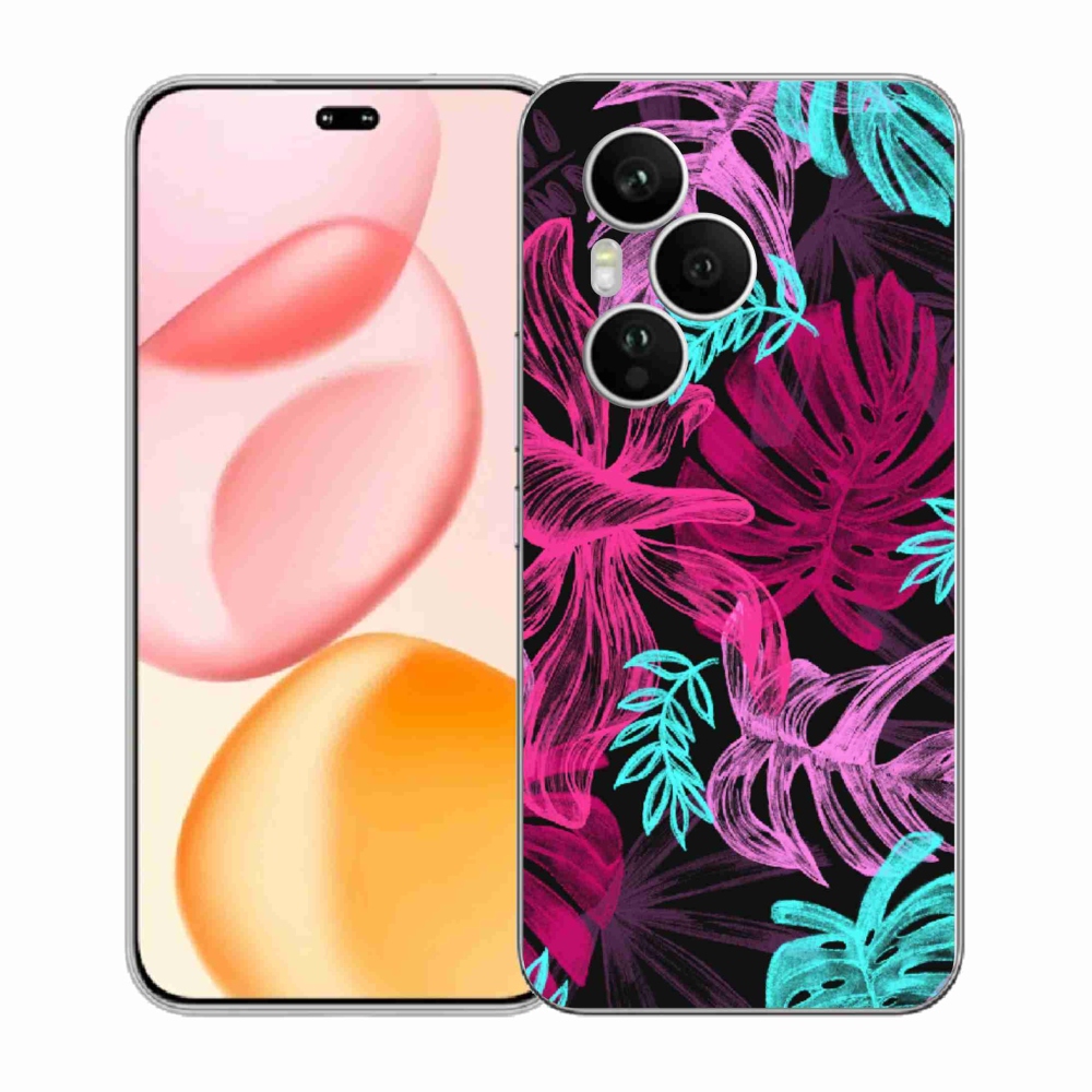 Gelový kryt mmCase na Honor 400 Pro - květiny 1
