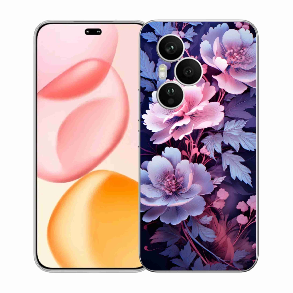 Gelový kryt mmCase na Honor 400 Pro - květiny 11