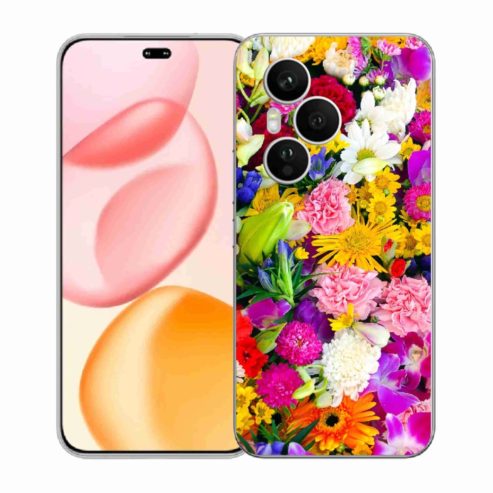 Gelový kryt mmCase na Honor 400 Pro - květiny 12