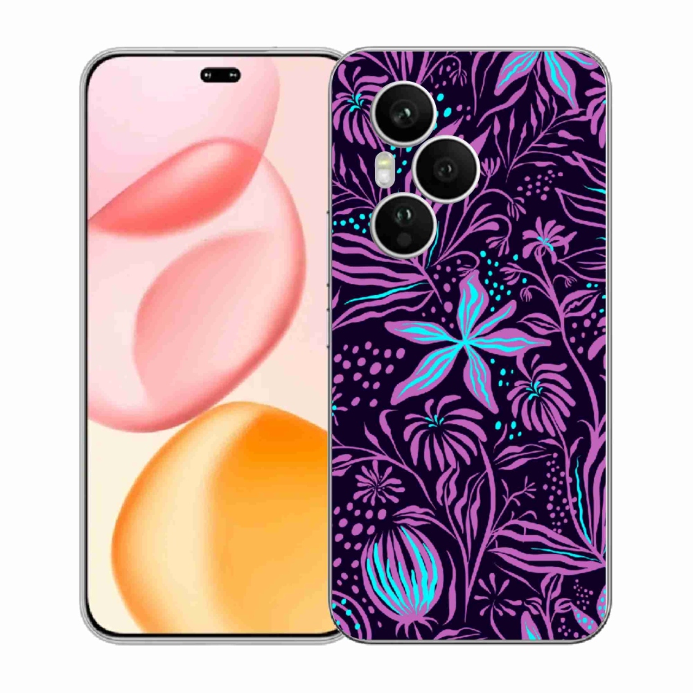 Gelový kryt mmCase na Honor 400 Pro - květiny 2