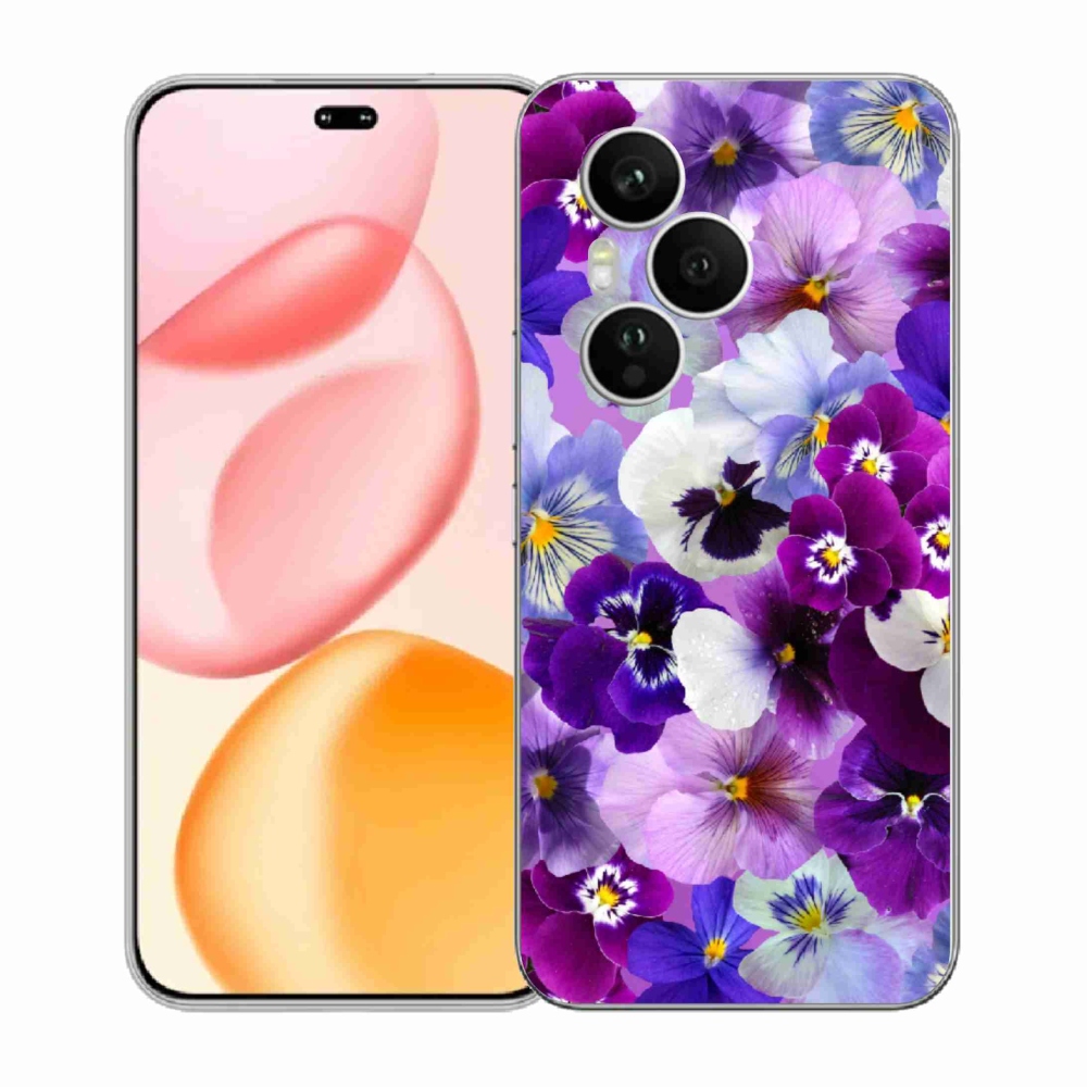 Gelový kryt mmCase na Honor 400 Pro - květiny 9