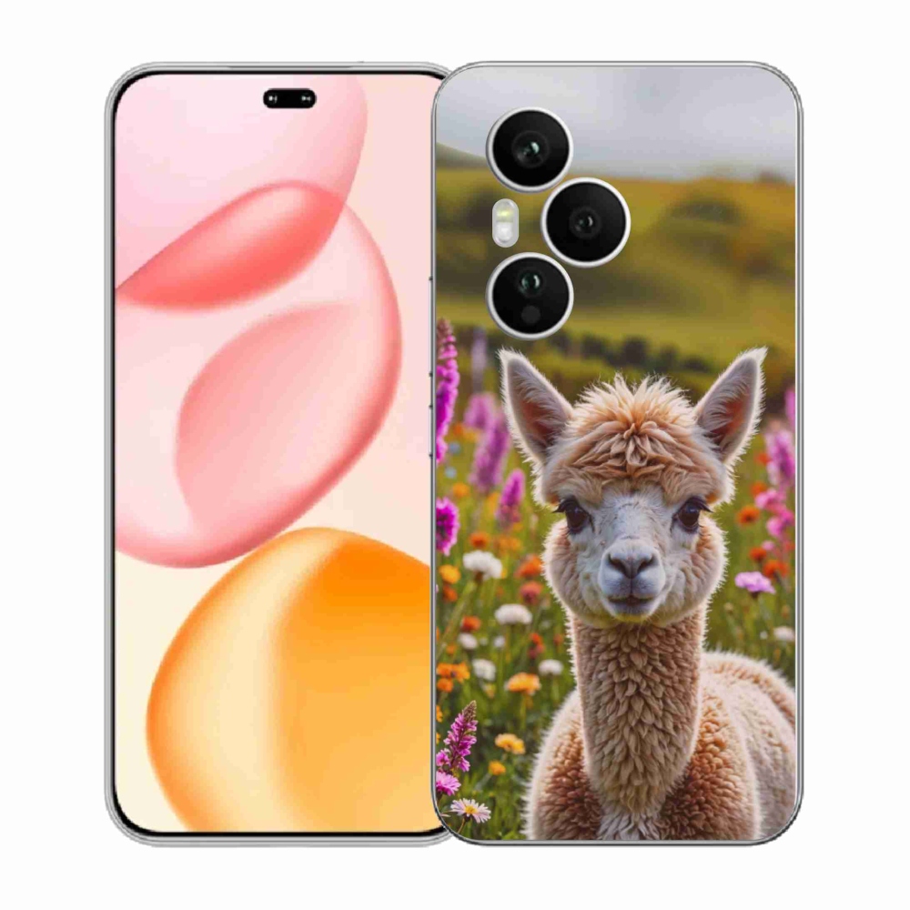 Gelový kryt mmCase na Honor 400 Pro - lama na louce