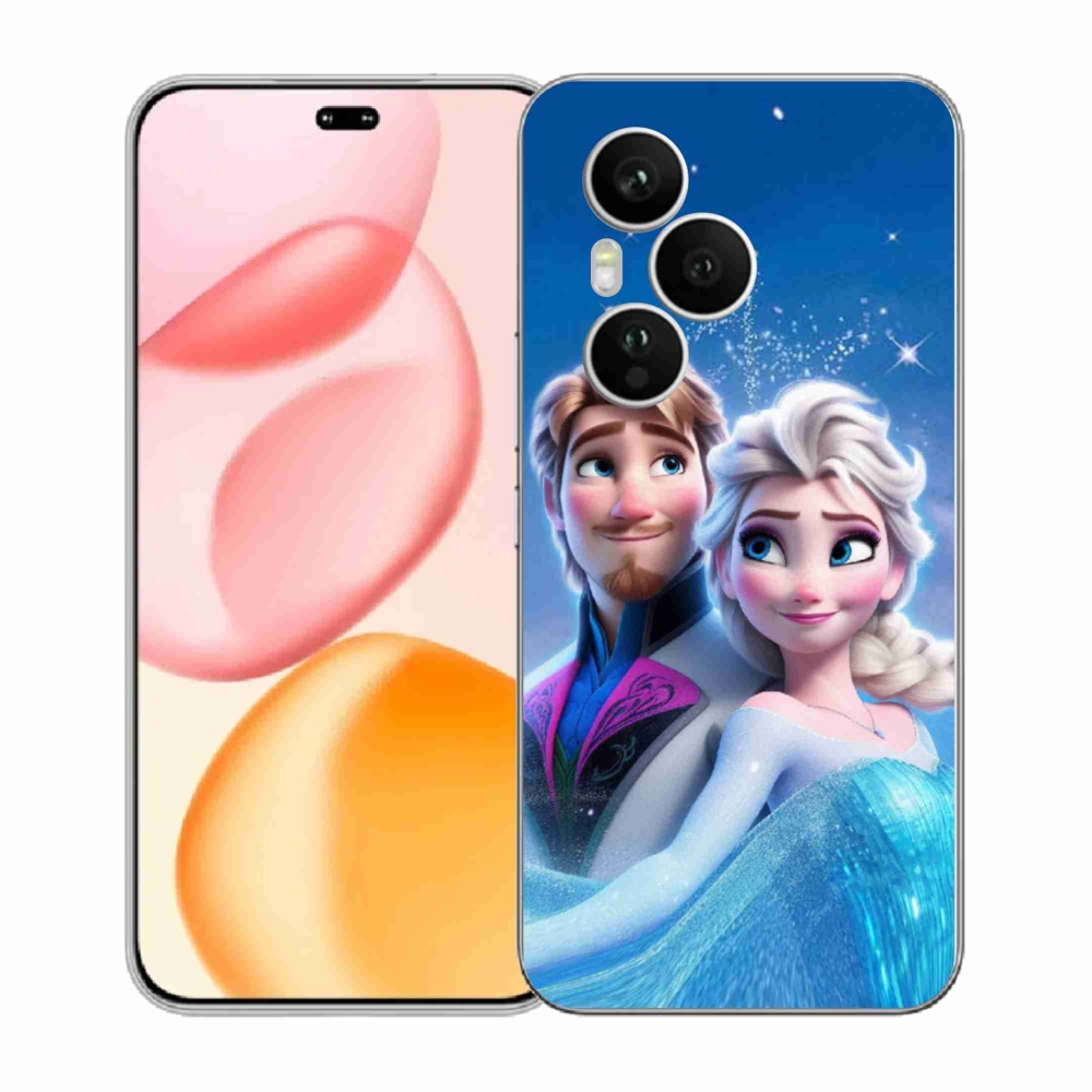 Gelový kryt mmCase na Honor 400 Pro - ledové království 1