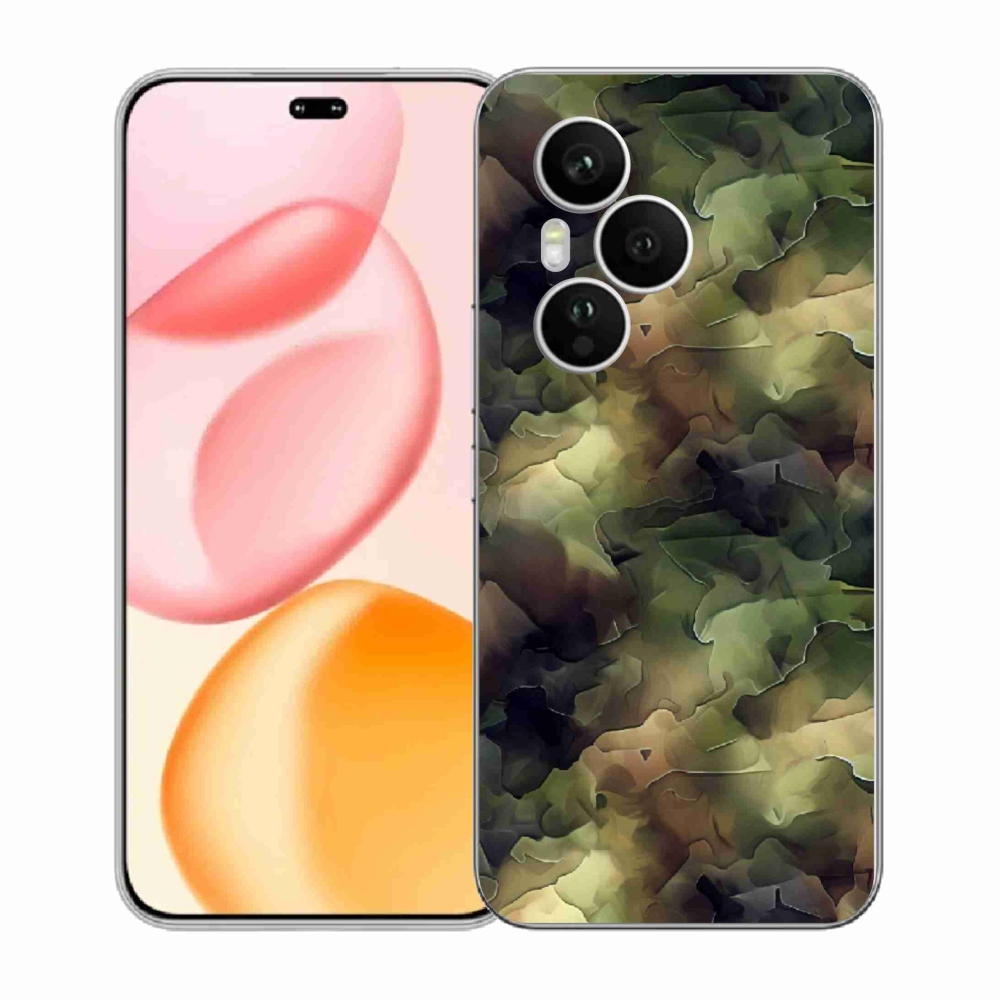 Gelový kryt mmCase na Honor 400 Pro - maskáčový vzor 10