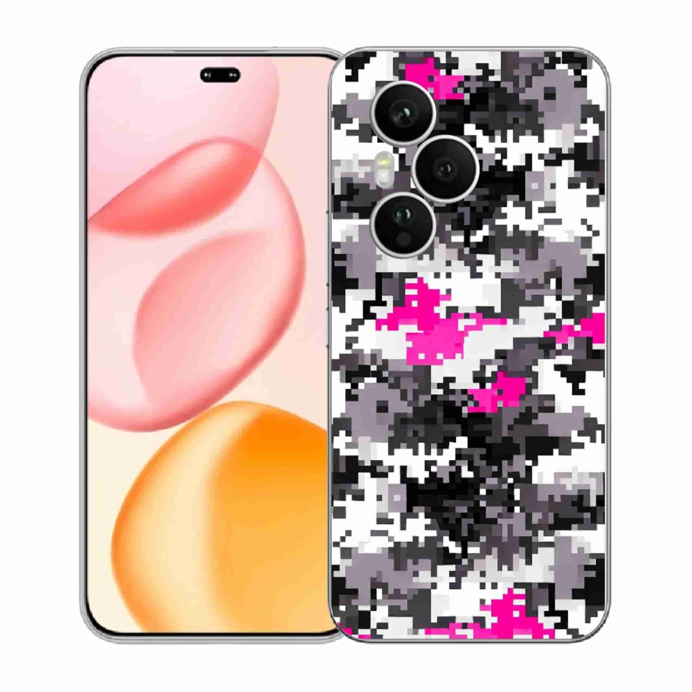 Gelový kryt mmCase na Honor 400 Pro - maskáčový vzor 4