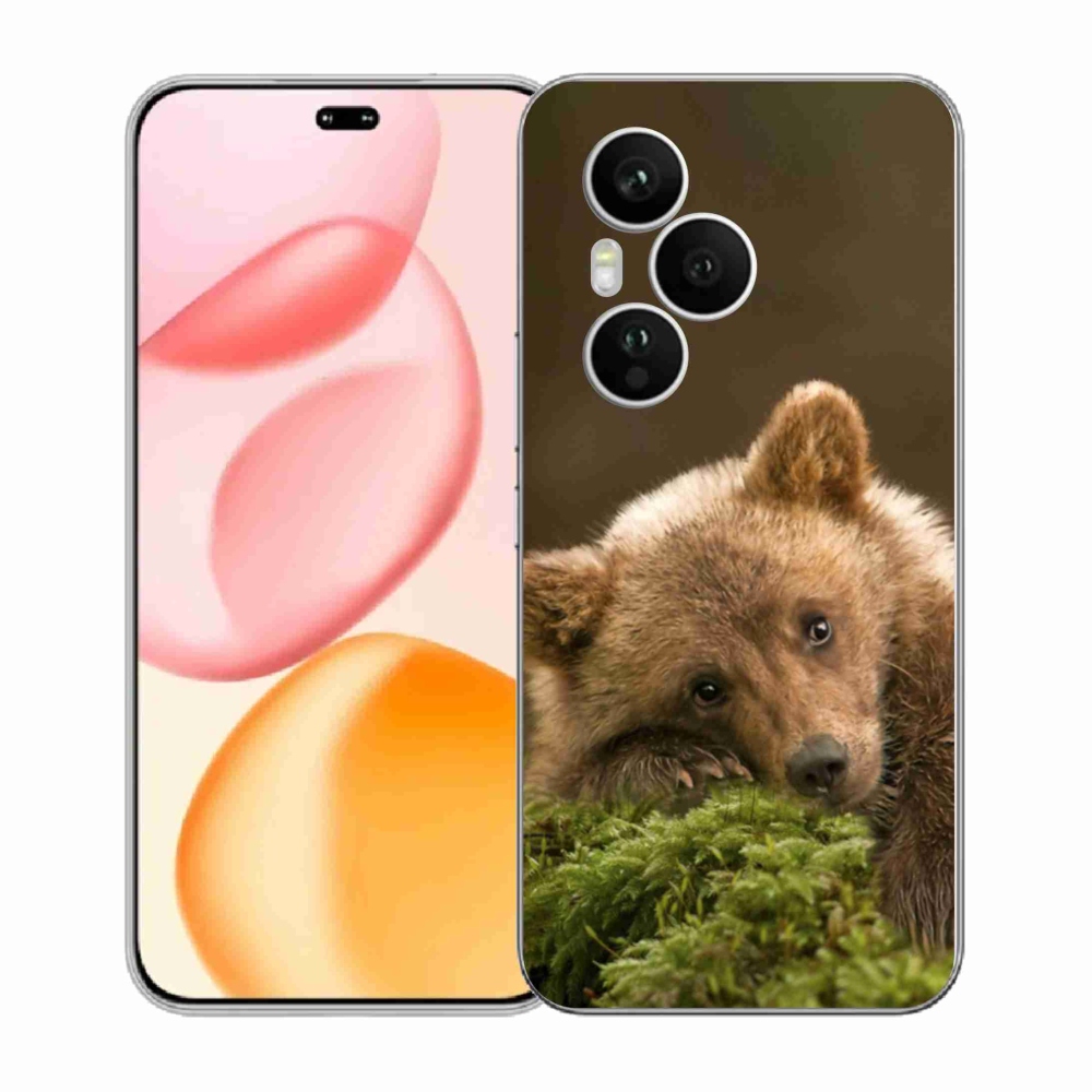 Gelový kryt mmCase na Honor 400 Pro - medvěd