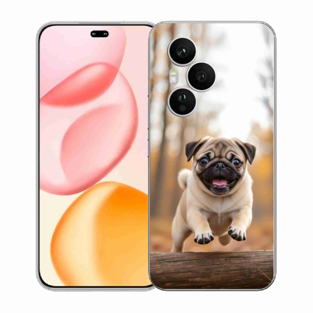 Gelový kryt mmCase na Honor 400 Pro - mops 2