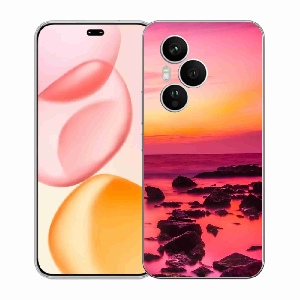 Gelový kryt mmCase na Honor 400 Pro - moře a záře