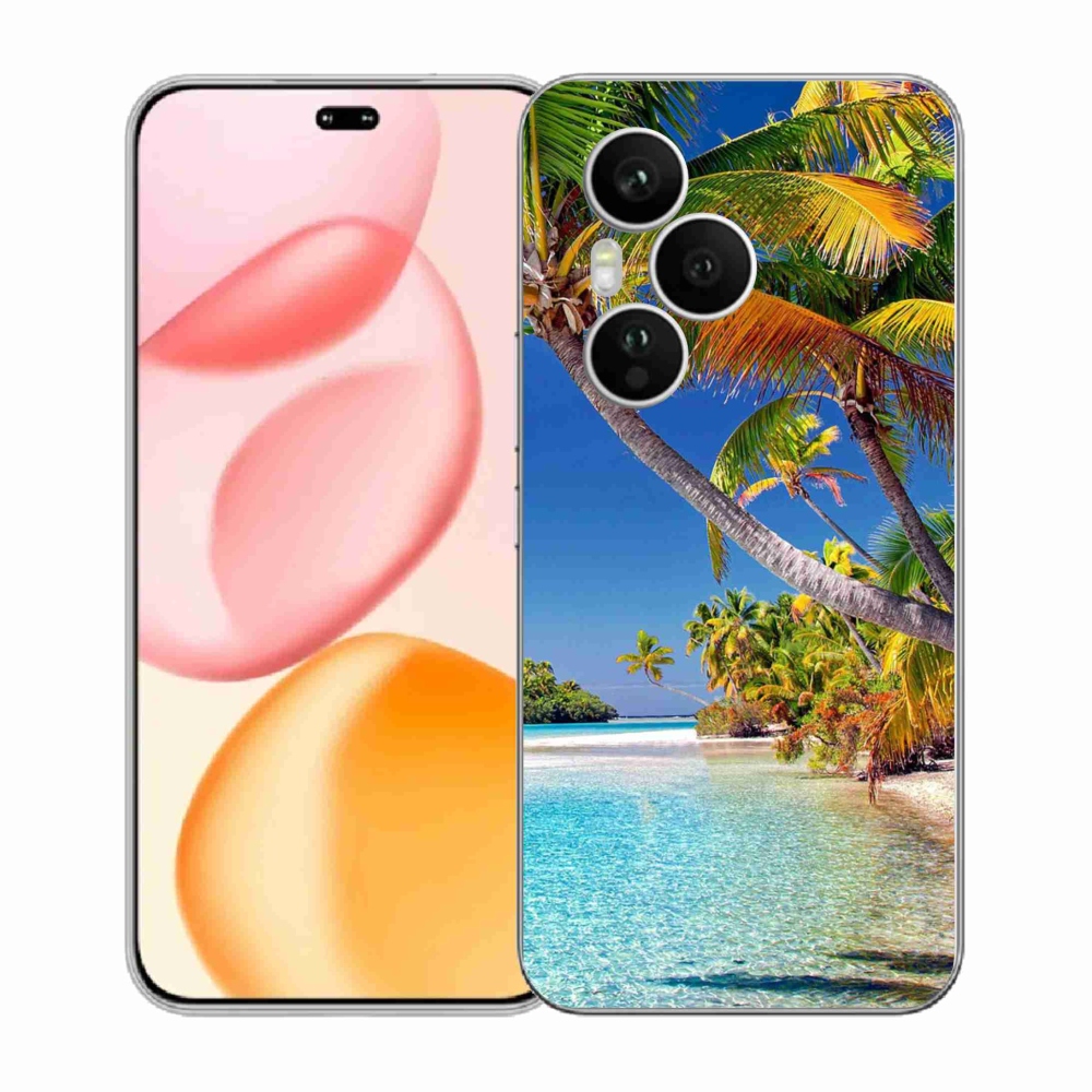 Gelový kryt mmCase na Honor 400 Pro - mořská pláž