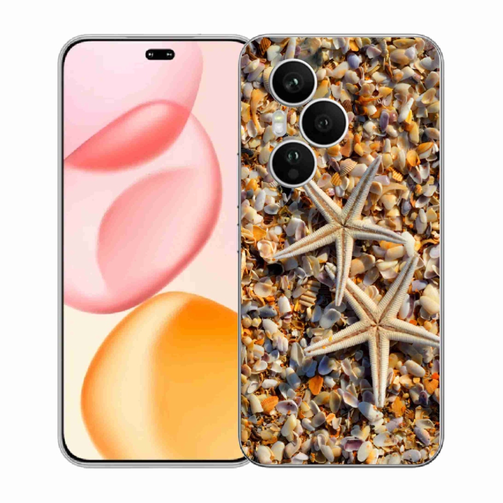 Gelový kryt mmCase na Honor 400 Pro - mořské hvězdice