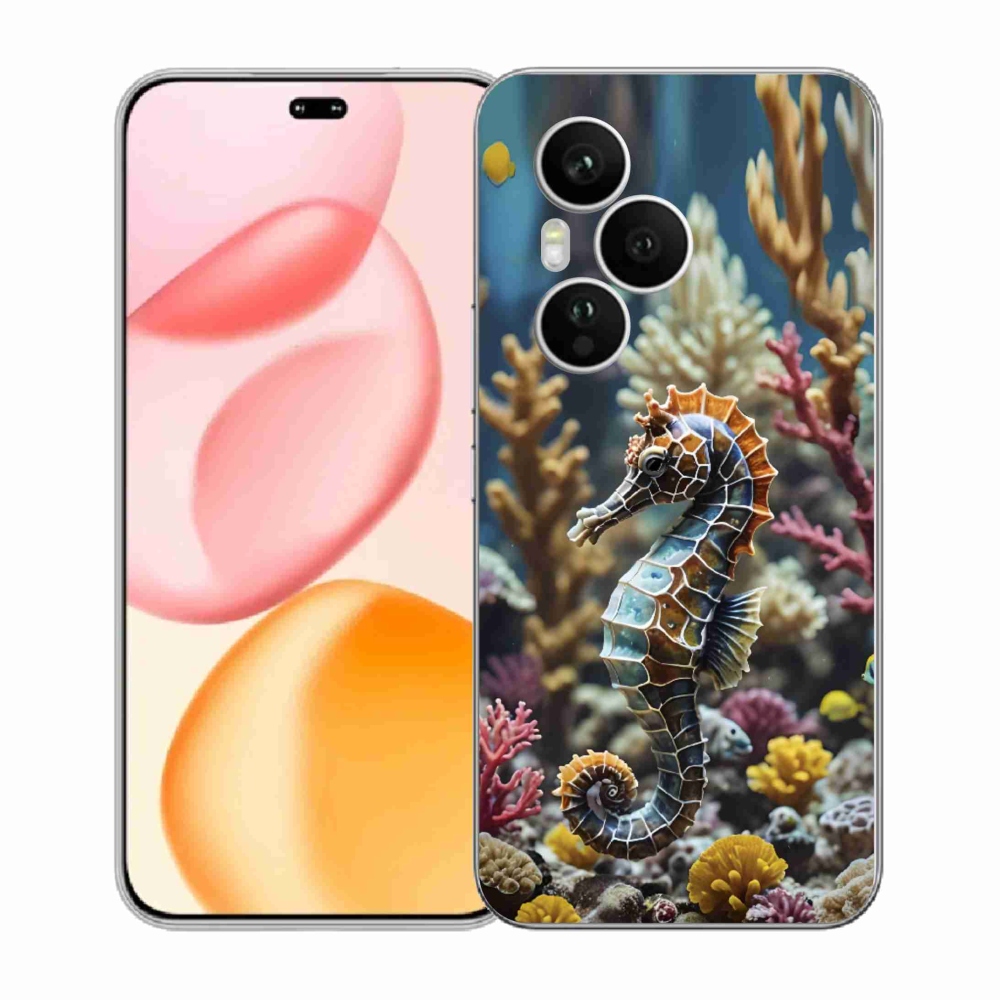 Gelový kryt mmCase na Honor 400 Pro - mořský koník 2