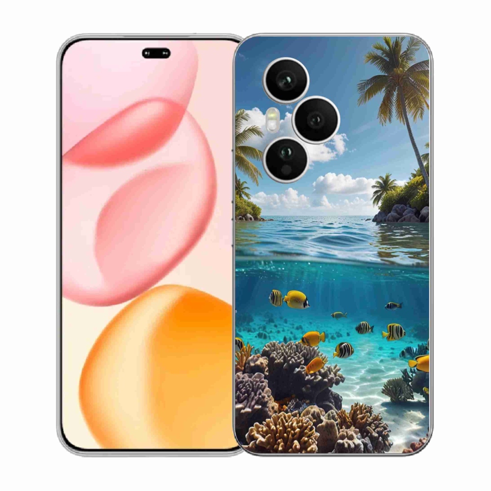 Gelový kryt mmCase na Honor 400 Pro - mořský svět 4