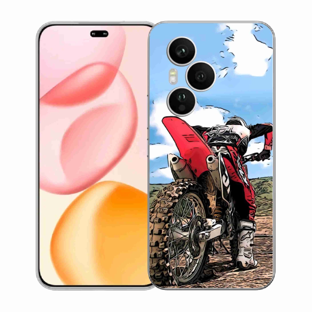 Gelový kryt mmCase na Honor 400 Pro - moto