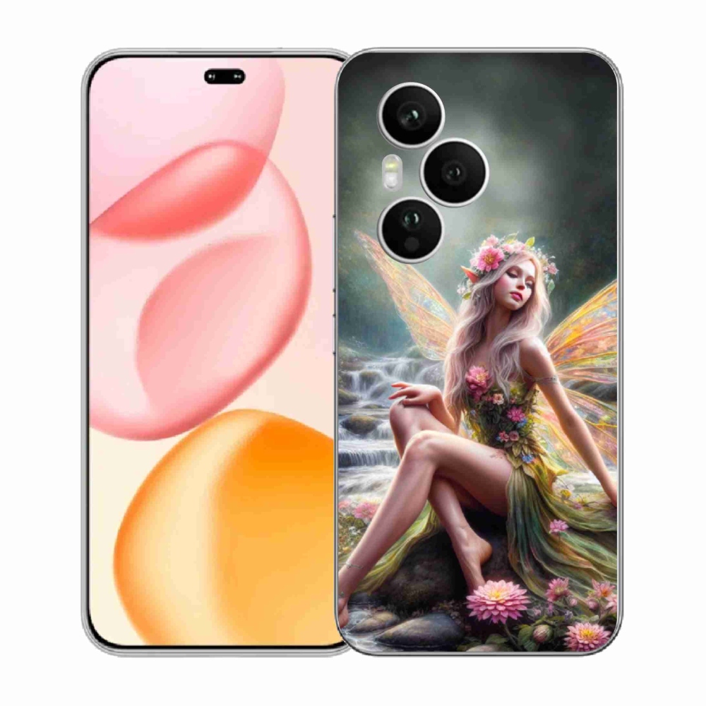 Gelový kryt mmCase na Honor 400 Pro - motýlí žena 1