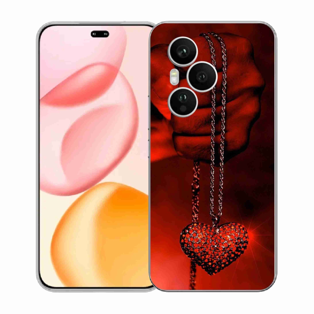 Gelový kryt mmCase na Honor 400 Pro - náhrdelník