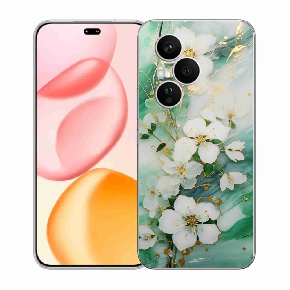 Gelový kryt mmCase na Honor 400 Pro - něžné květy