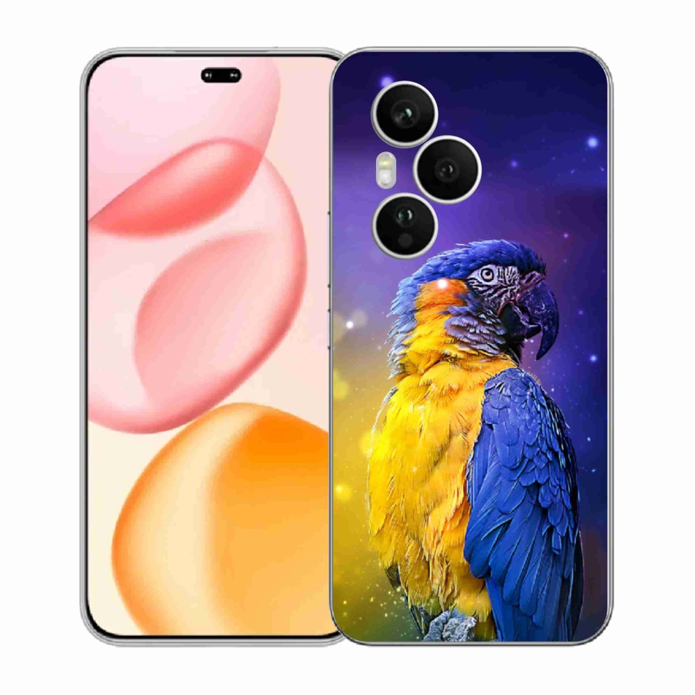 Gelový kryt mmCase na Honor 400 Pro - papoušek ara 1