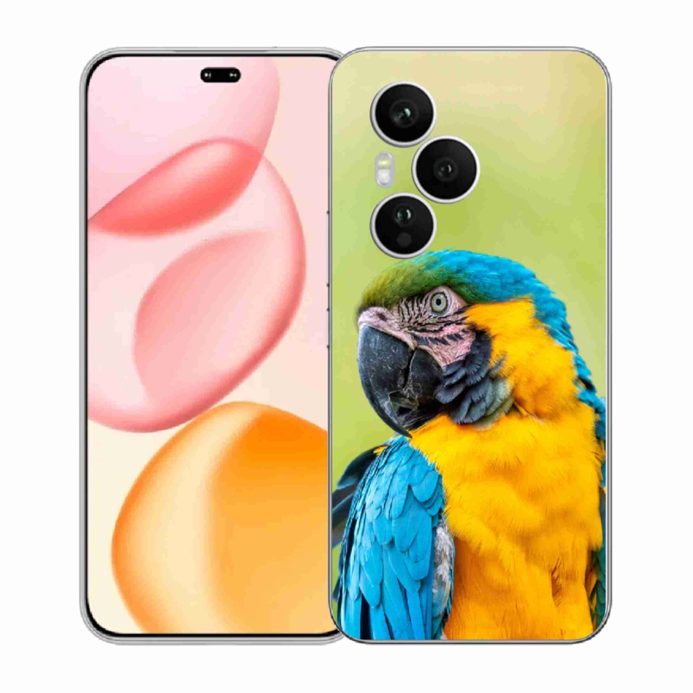 Gelový kryt mmCase na Honor 400 Pro - papoušek ara 2