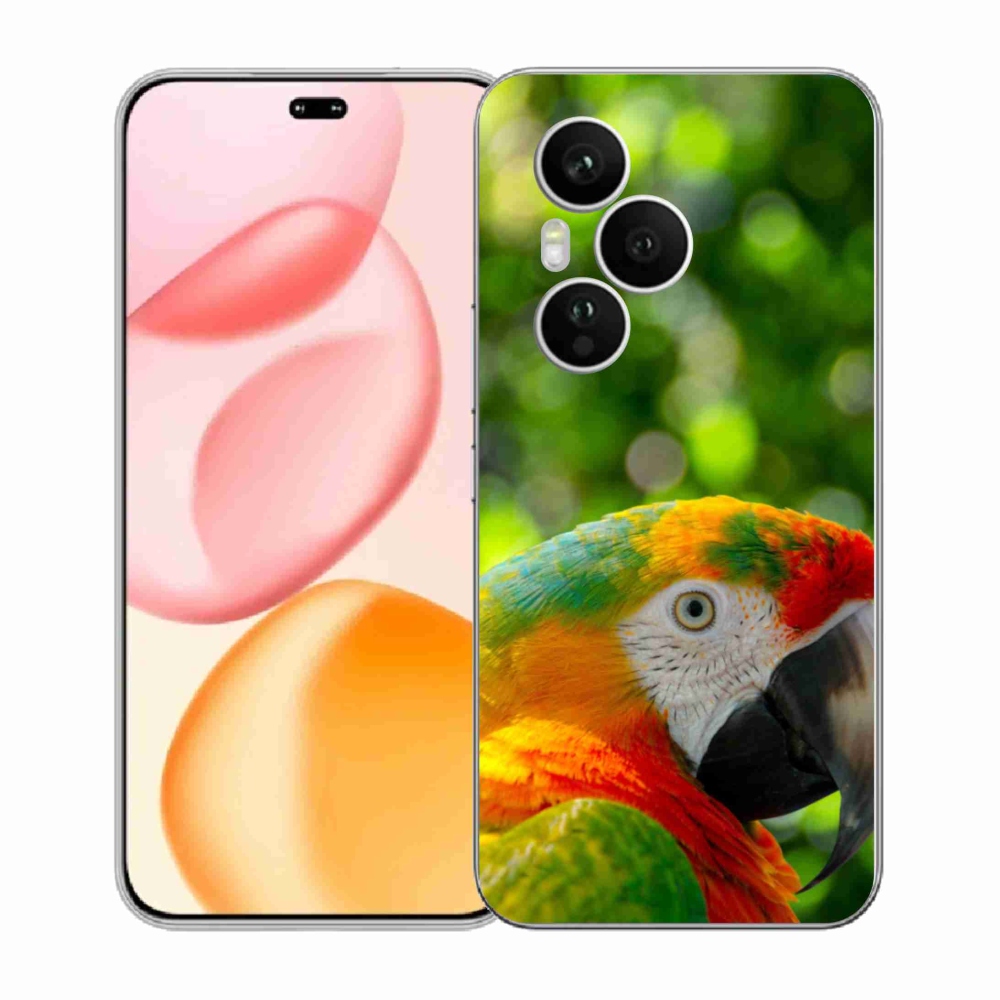 Gelový kryt mmCase na Honor 400 Pro - papoušek ara 3