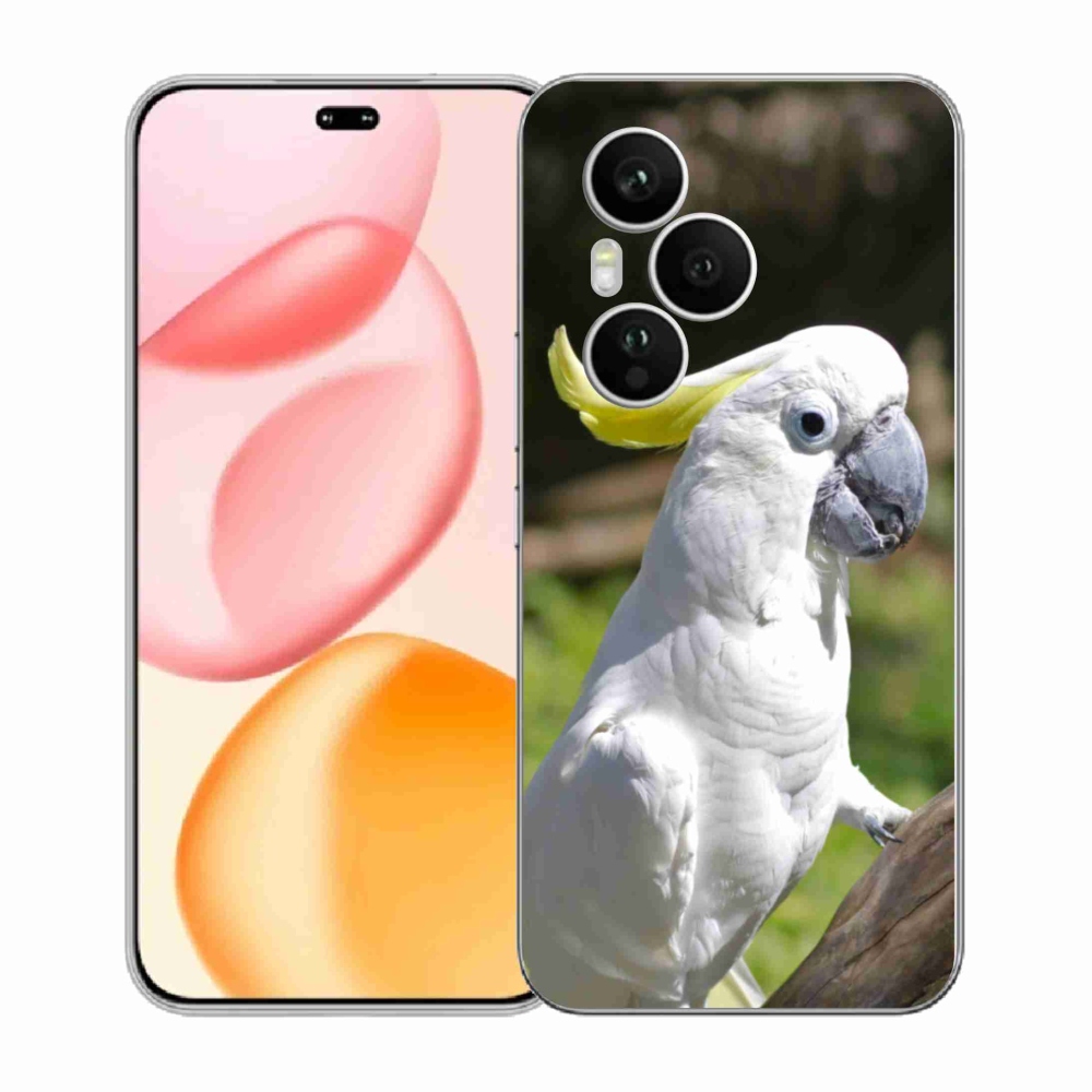 Gelový kryt mmCase na Honor 400 Pro - papoušek kakadu 2