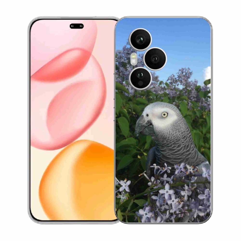 Gelový kryt mmCase na Honor 400 Pro - papoušek žako