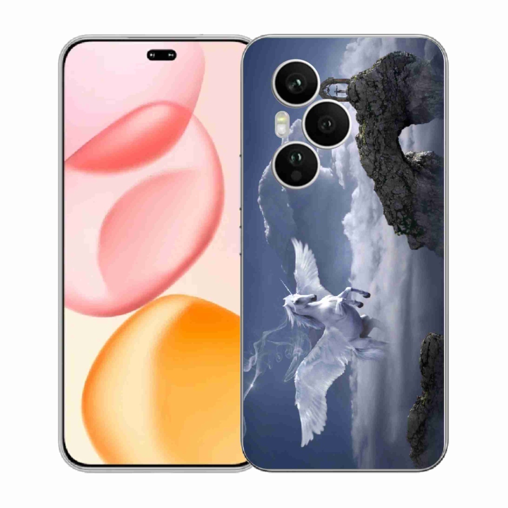 Gelový kryt mmCase na Honor 400 Pro - pegas
