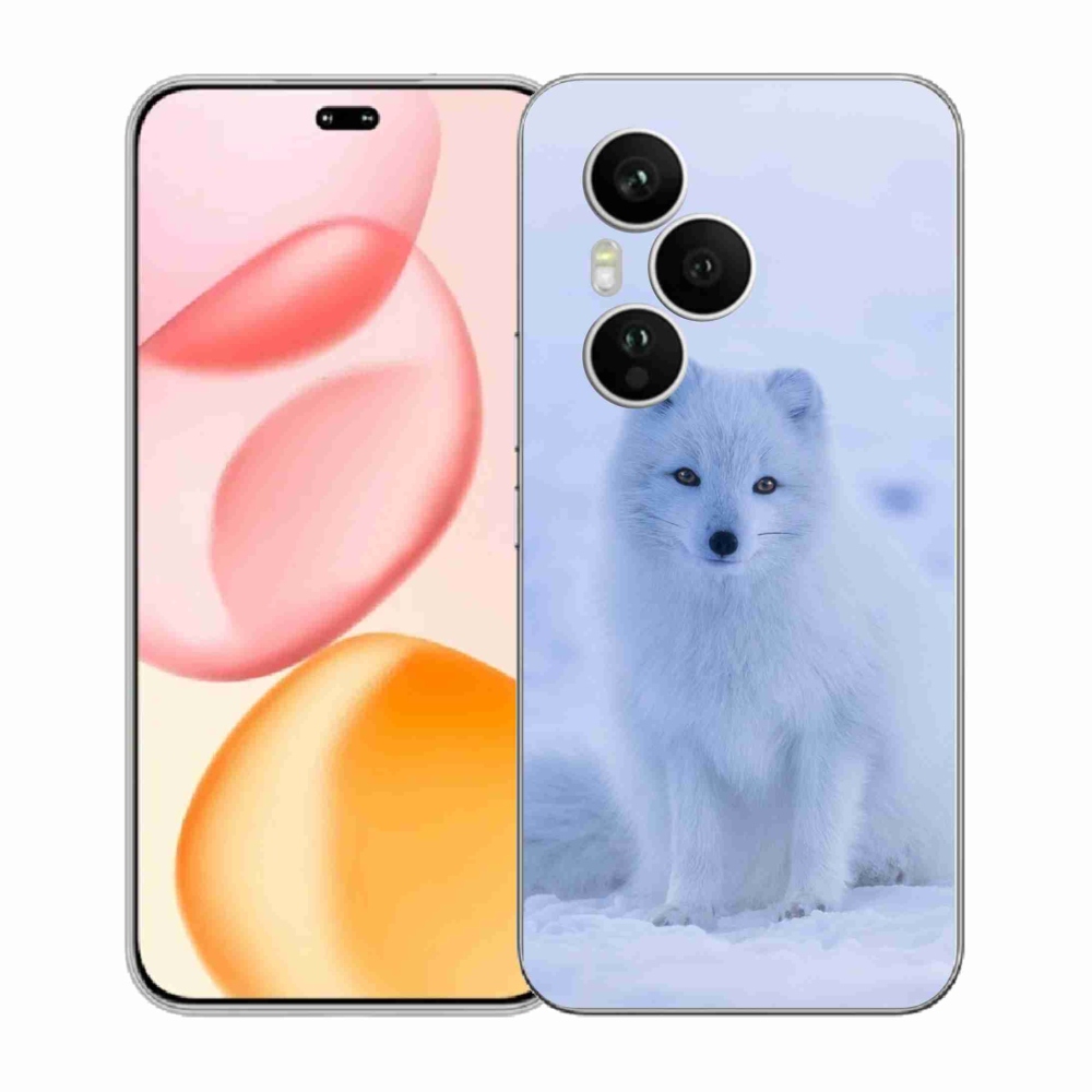 Gelový kryt mmCase na Honor 400 Pro - polární liška