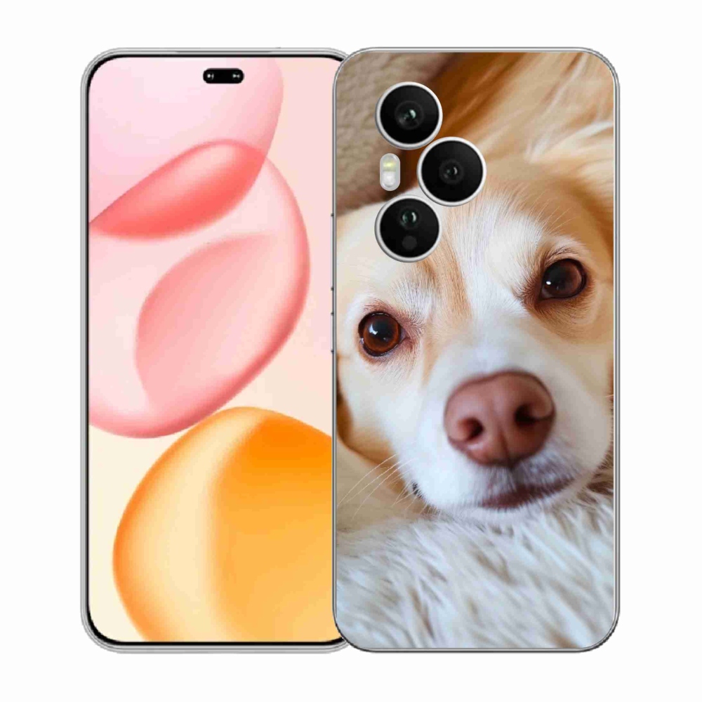 Gelový kryt mmCase na Honor 400 Pro - Roztomilá čivava