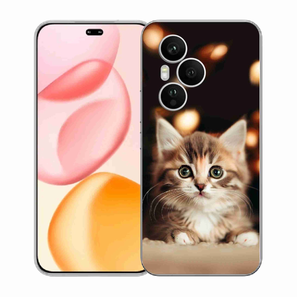 Gelový kryt mmCase na Honor 400 Pro - roztomilé kotě 2