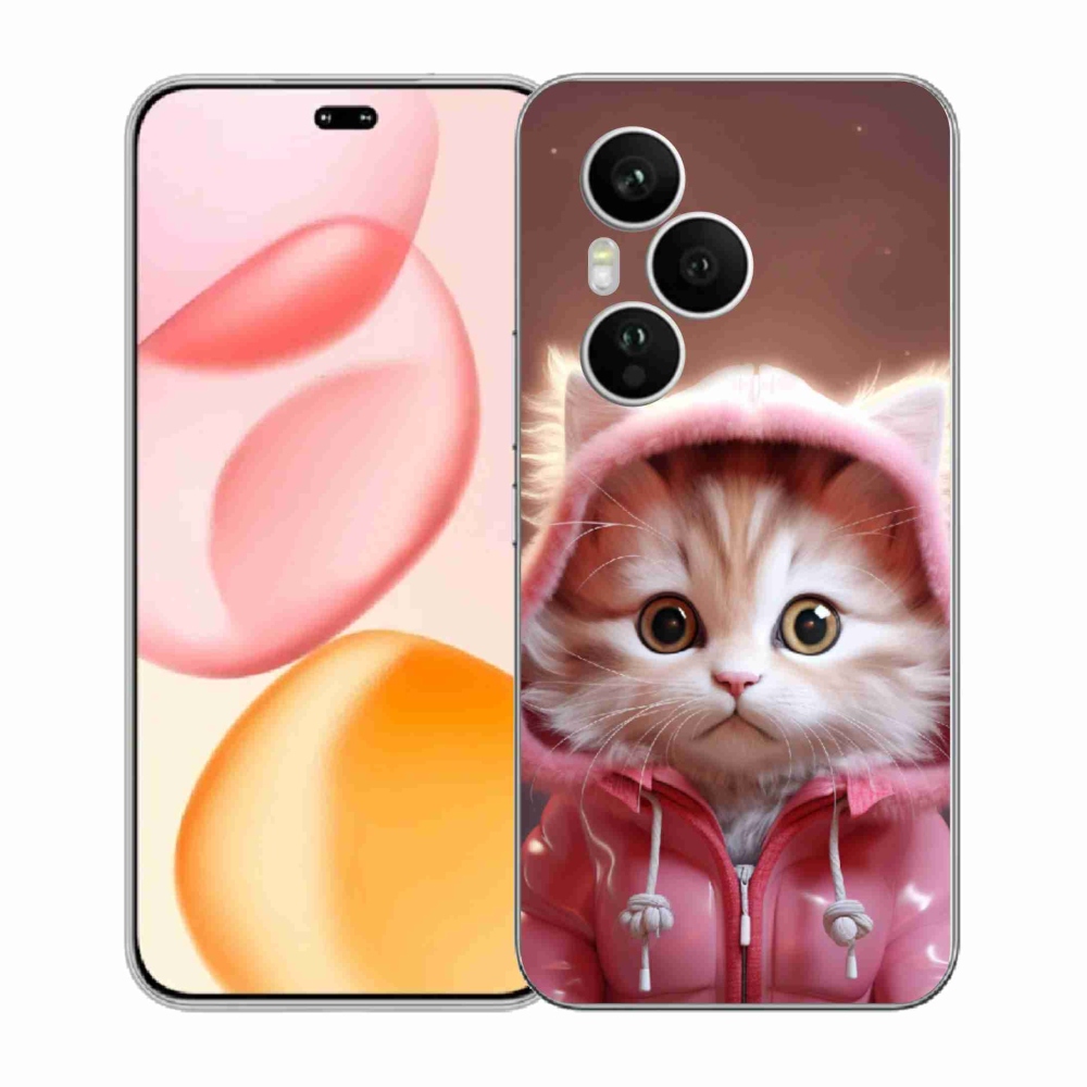 Gelový kryt mmCase na Honor 400 Pro - roztomilé kotě 3