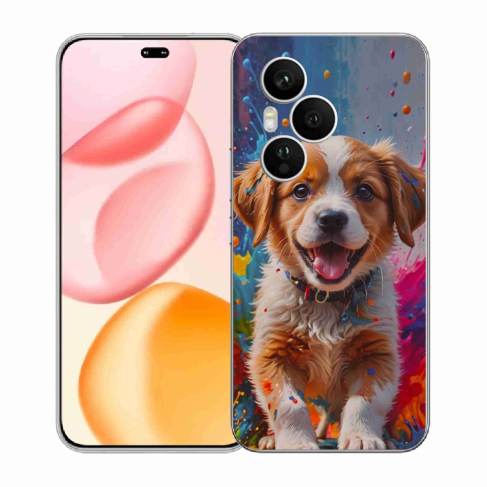 Gelový kryt mmCase na Honor 400 Pro - roztomilé štěně 3
