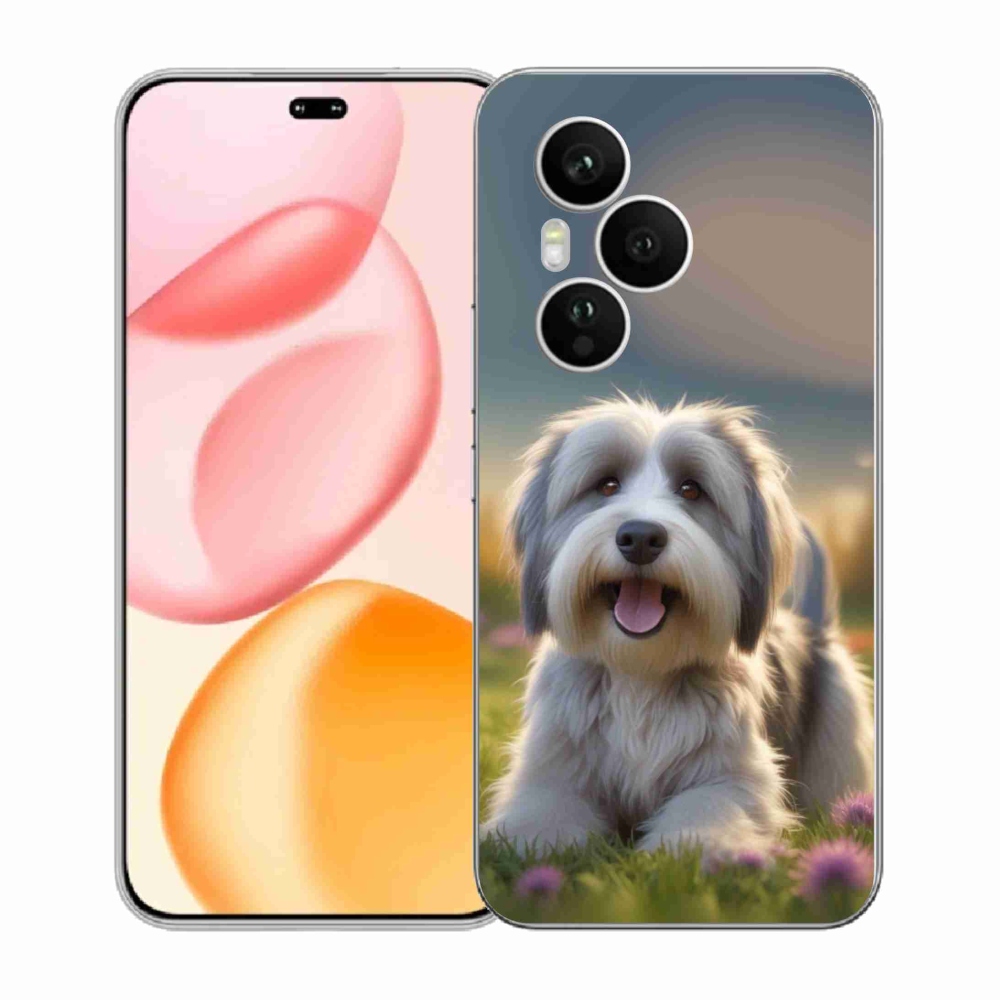 Gelový kryt mmCase na Honor 400 Pro - roztomilý havanský psík