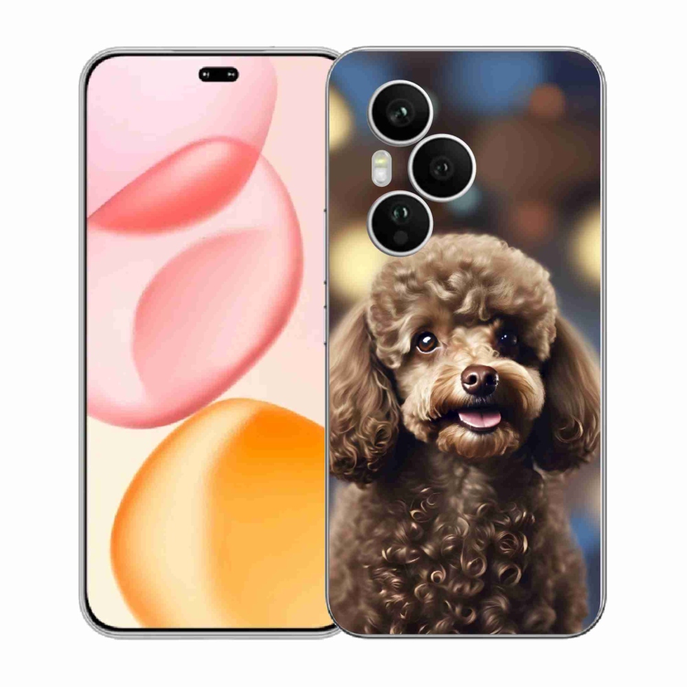Gelový kryt mmCase na Honor 400 Pro - roztomilý pudl
