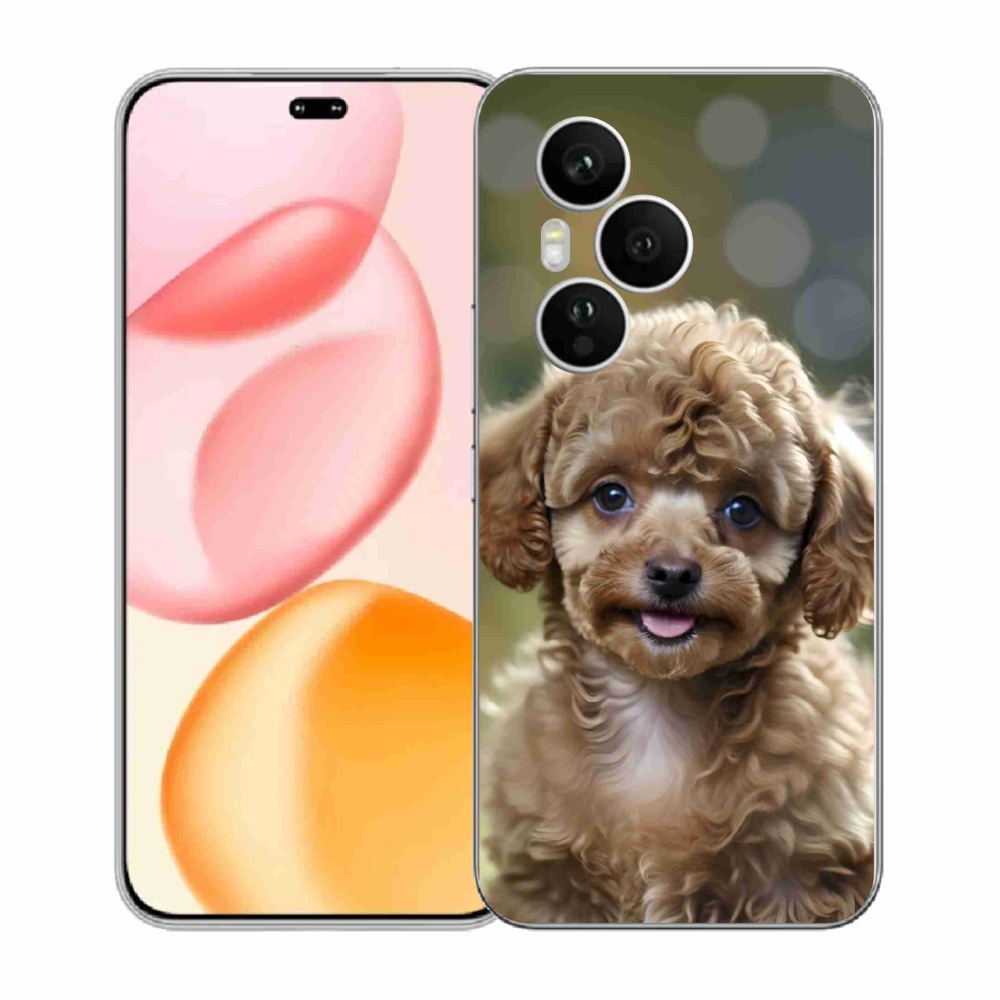 Gelový kryt mmCase na Honor 400 Pro - roztomilý pudl