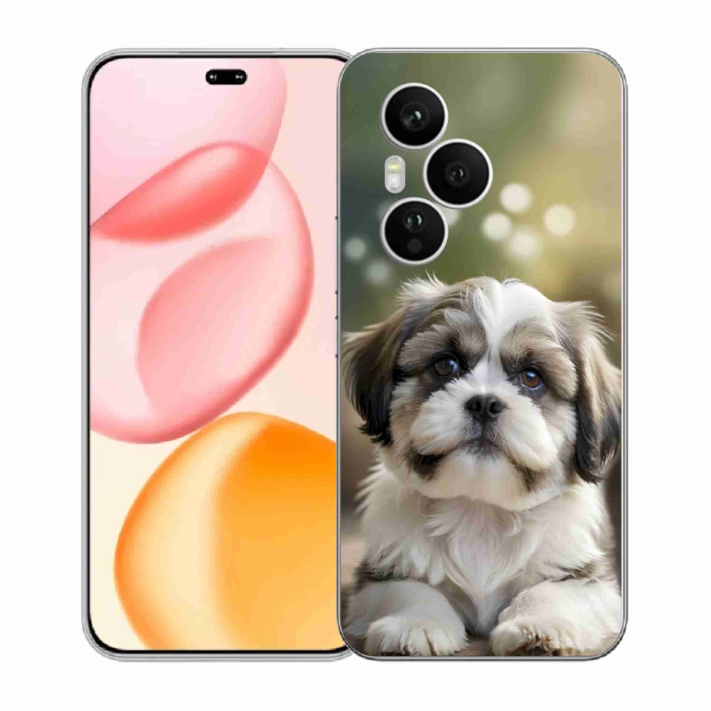 Gelový kryt mmCase na Honor 400 Pro - roztomilý shih-tzu