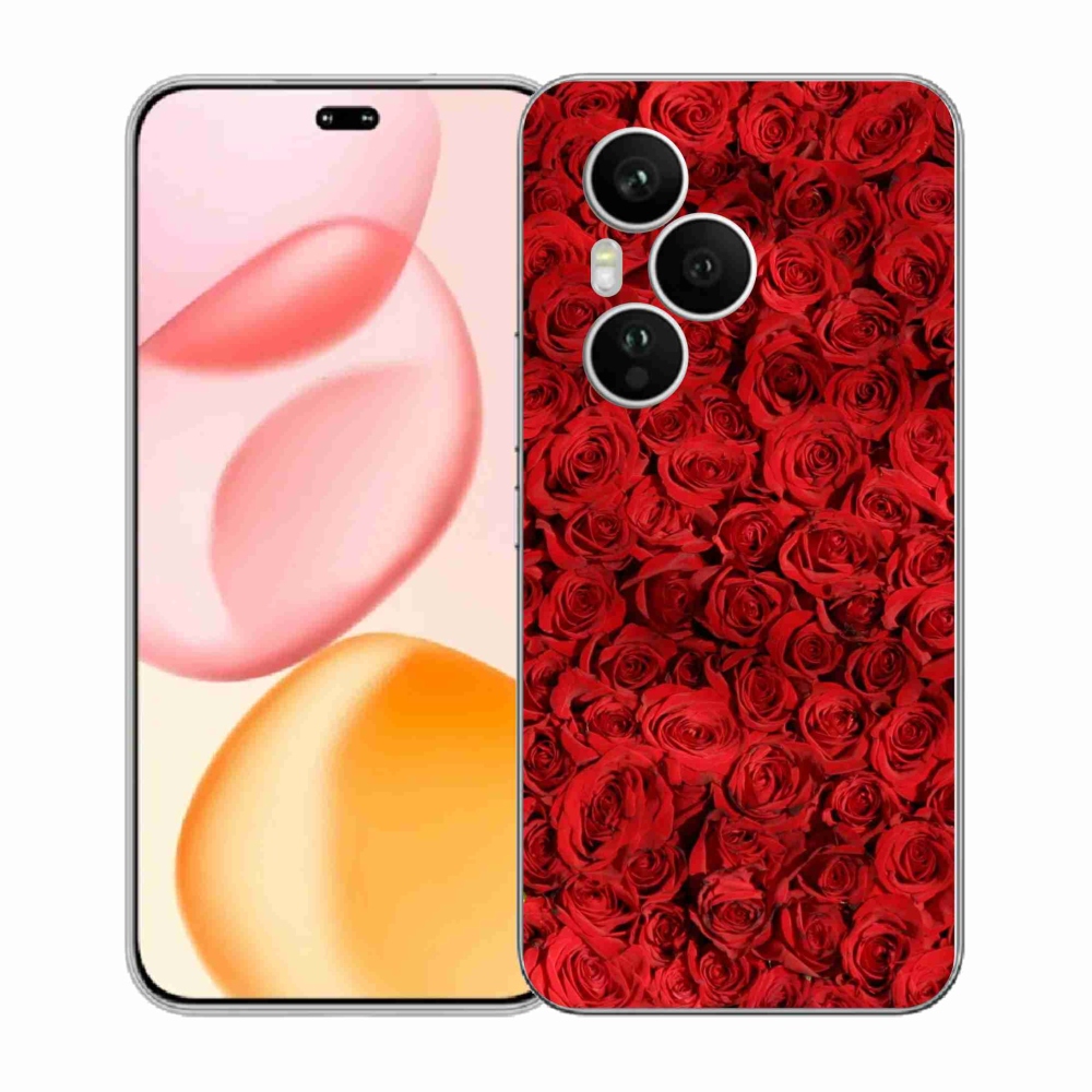 Gelový kryt mmCase na Honor 400 Pro - růže