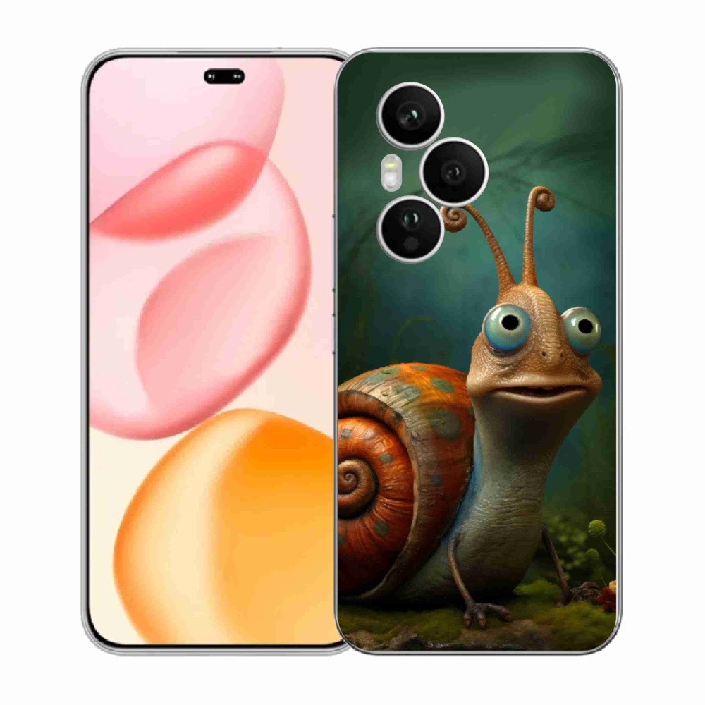 Gelový kryt mmCase na Honor 400 Pro - šnek