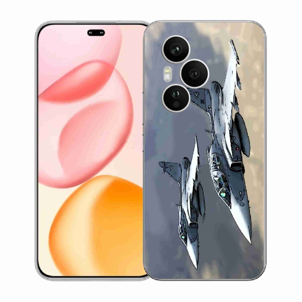 Gelový kryt mmCase na Honor 400 Pro - stíhačky