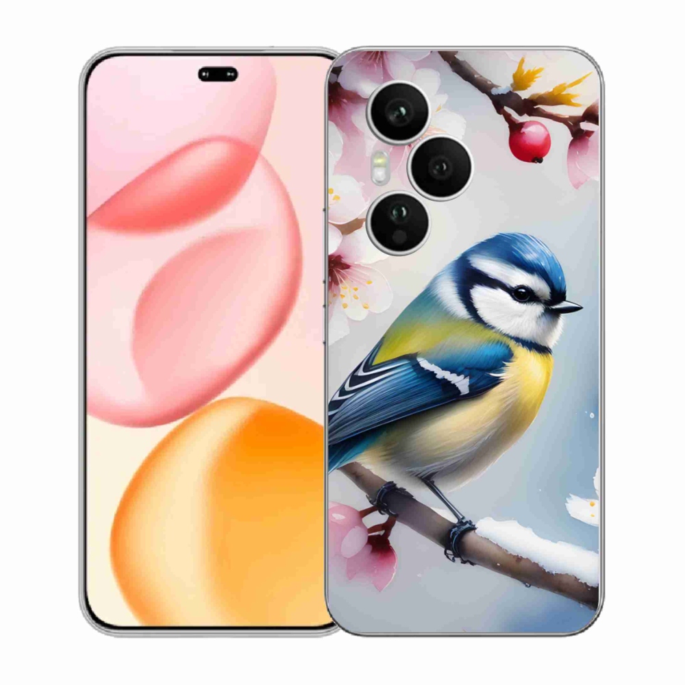 Gelový kryt mmCase na Honor 400 Pro - sýkorka