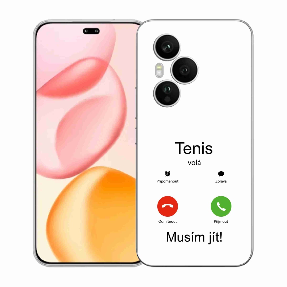 Gelový kryt mmCase na Honor 400 Pro - tenis volá bílé pozadí