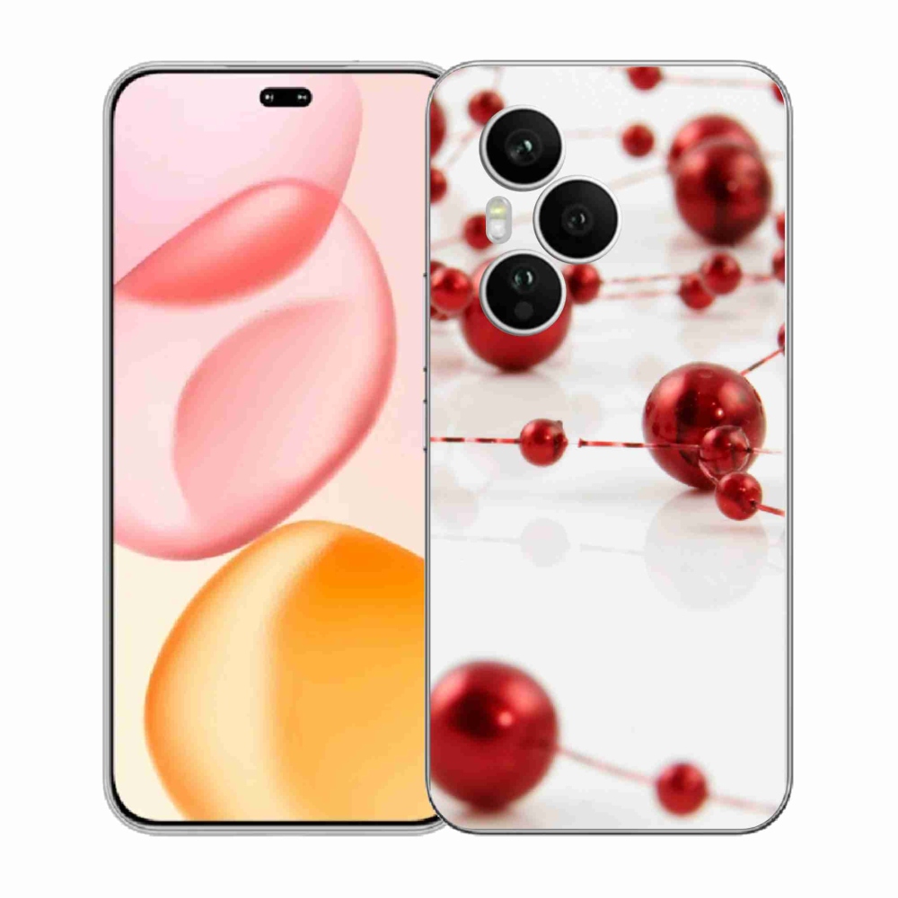 Gelový kryt mmCase na Honor 400 Pro - vánoční řetěz