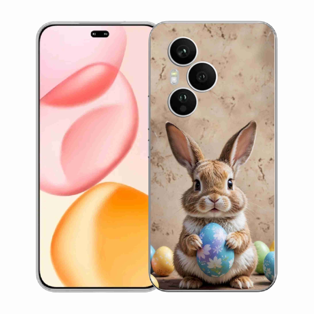 Gelový kryt mmCase na Honor 400 Pro - velikonoční králíček